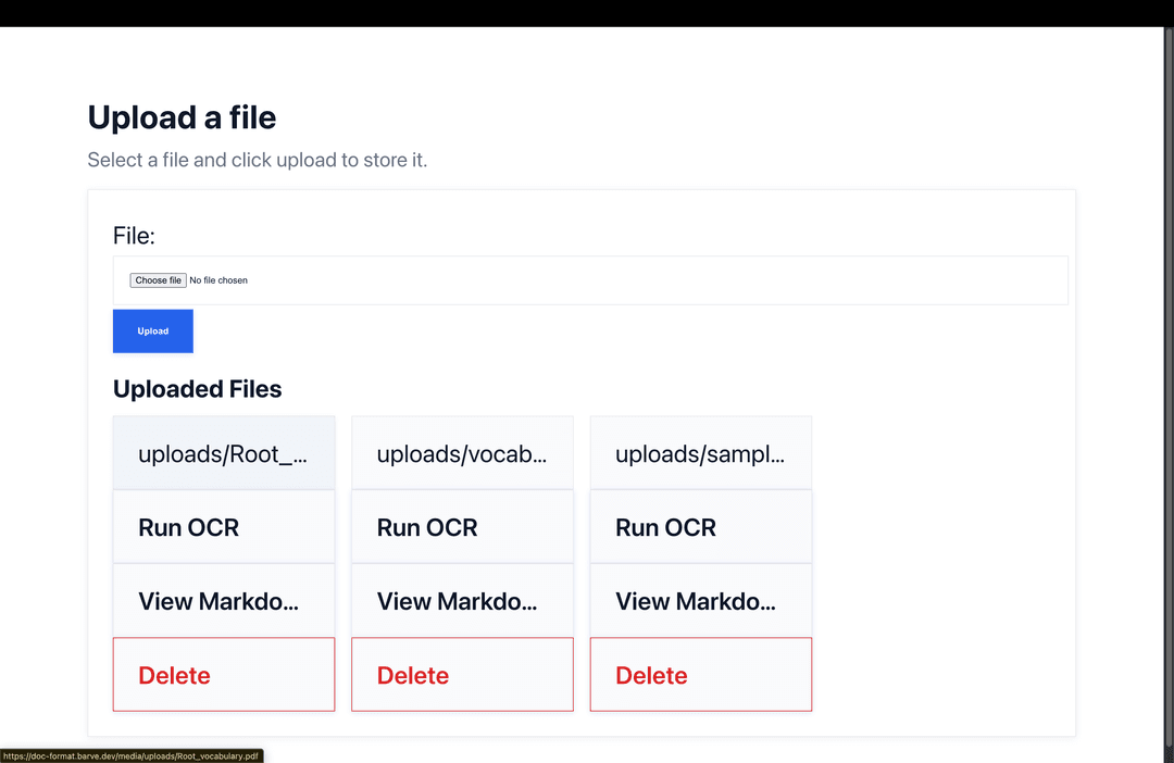 Document Scanner and Reformatter
