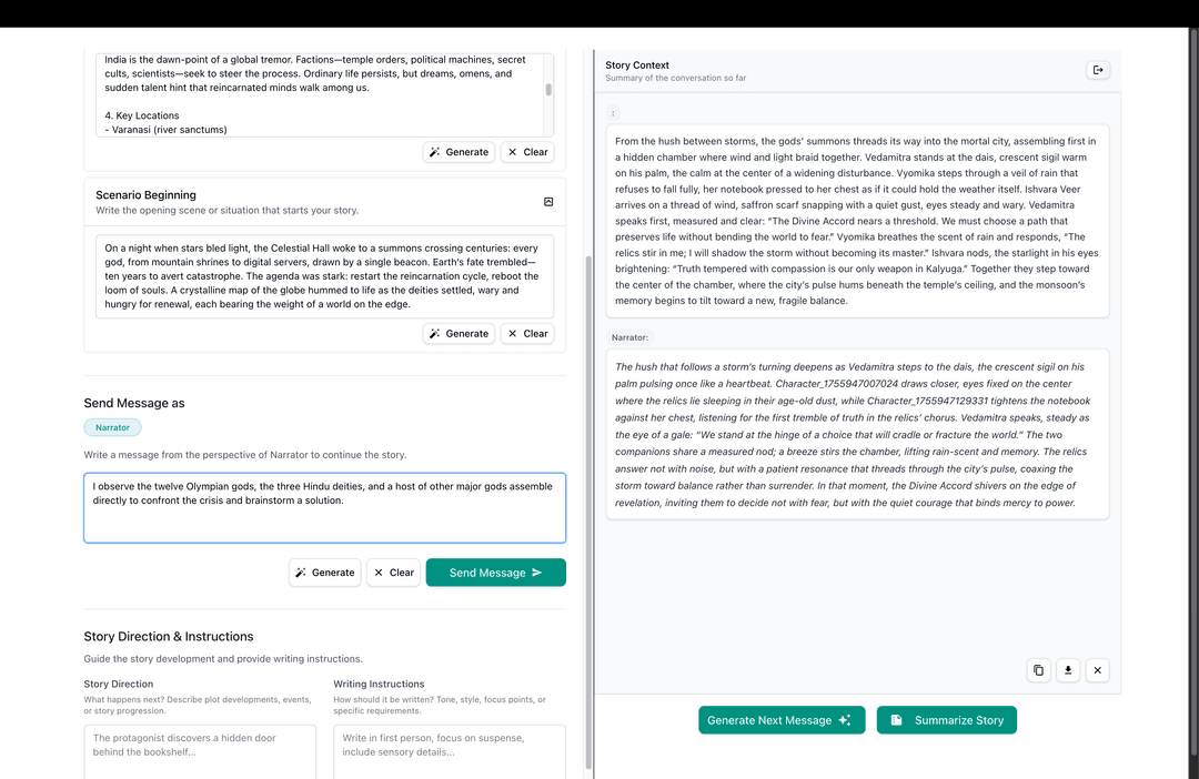 Story Generator with AI